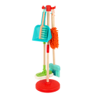 Battat - Set de nettoyage jouet -Caractéristiques pratiques : La tête de la serpillière est amovible et lavable en machine, tandis que la brosse et la pelle à poussière s’emboîtent ensemble