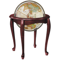 Replogle - Globe terrestre antique Queen Anne 16 po - Anglais-La reine Anne est entièrement équipée avec :