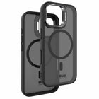 Blu Element - Coque Chromatic Kick avec MagSafe pour iPhone 16 Pro Max - Noire-Protection supplémentaire pour l’appareil photo