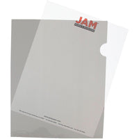 JAM Paper - Pochettes en plastique - 9 po x 12 po - gris fumée - Paquet de 12-Les pochettes en plastique sont idéales pour contenir, protéger et organiser des documents importants, des bons de travail, des commandes, des factures et bien plus encore !