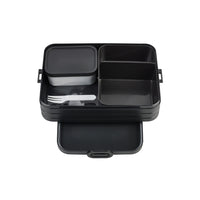 Mepal - Boîte à déjeuner Grand 25.5x17x6.5cm/10x7x2.5"  Noir-Va au lave-vaisselle