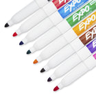 Expo - Marqueurs effaçables à sec à faible odeur − Pointe fine − Couleurs variées − Paquet de 8-À utiliser sur les tableaux blancs, le verre et la plupart des surfaces non poreuses