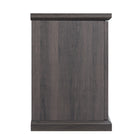 Manhattan Comfort - Meuble TV traditionnel Franklin 60 po - Marron-Assemblage à domicile requis Tout le matériel inclus