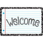 Ashley Productions - The Original Fun Mat - Tapis de Bienvenue - 15 -5" x 23 -5" - Composition Blanche de Bienvenue-Mesure et design : Le paillasson de bienvenue en composition blanche mesure 15,5 po x 23,5 po.