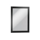 Durable - Cadre Demi-Lettre Duraframe - 8,5" l x 5,5" H - Noir - Paquet de 2-Support de signe magnétique