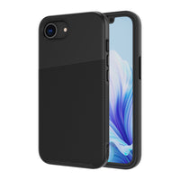 AXS - PROTech Plus étui mince anti-choc avec double couches pour Apple iPhone 16e - Noir-Résistant aux chutes jusqu’a 10 pieds
