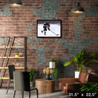 Anze Kopitar Los Angeles Kings - Toile encadree - 31" x 22"-Sous licence officielle de la LNH et de l'AJLNH