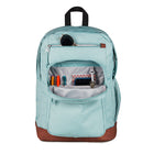 JanSport - Sac À Dos Étudiant Cool - Sage Délavé-Poche utilitaire avant avec organisateur