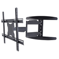 TygerClaw - Support TV mince à mouvement intégral de 40 à 65 pouces-Avec un design mince à seulement 54 mm du mur, ce support s'intègre parfaitement à votre décor