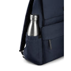 Bugatti - Collection Reborn - Sac à dos d'affaires 14,1 po - Marine (BKP2229BU-NAVY)-Dimensions: 19 po H x 14.5 po l x 4.5 po P