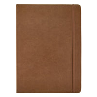 TRU RED - Carnet à couverture flexible lignées - 8 x 10 po - Cognac-256 pages lignées