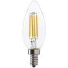 Northern Stars - DEL Ampoule LE-4B10/860 6000K 120V 4W E12 400 to 40W - Claire - Paquet de 2-Claire