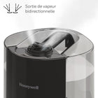 Honeywell - Humidificateur à vapeur froide + vapeur tiède Double Confort-Large ouverture du réservoir, ce qui facilite le remplissage et le nettoyage