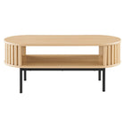 Modway - Fortitude Bois Table basse - Chêne-6