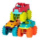 Battat - Camions monstres miniatures-Rangement facile : Comprend un sac réutilisable pour simplifier le rangement et le transport