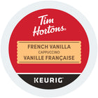 Tim Hortons - Dosettes K-Cup - Cappuccino à la vanille française - Paquet de 24-Caféiné