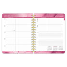 BrownTrout - Agenda de bureau 12 mois Crackled Blush 2026-Conception Durable - Des pages épaisses et de haute qualité permettent d'éviter l'usure et la déchirure tout au long de l'année