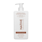 Native - Shampoing hydratant cheveux noix de coco et vanille - 487 ml-Préparé avec soin avec 10 ingrédients ou moins