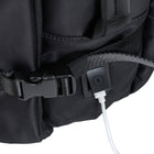 CHAMPS - Sac à dos de transport de la collection Onyx - Noir-Poche RFID