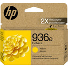 HP - Encre 936E EvoMore - rendement élevé - jaune -Cette cartouche allie des performances légendaires et la qualité que vous attendez, tout en respectant la planète