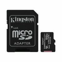 Kingston - Canvas Select Plus Carte microSD 512 Go avec adaptateur-Optimisé pour une utilisation avec les appareils Android et les appareils photo de type « point-and-shoot »