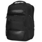 Targus - Sac à dos 15-16 po HeritageLuxe - Noir-Bretelles ergonomiques et panneau dorsal rembourré pour un transport confortable