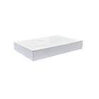 Eddie's - Boîte à vêtements - 17X - 17" x 11" x 2-1/2" - Blanc - Paquet de 50-Blanc
