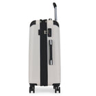Swiss Mobility - PVG 25.50" Valise rigide à roulettes - Alabaster-Poignée de chariot télescopique avec hauteurs de verrouillage à plusieurs niveaux,