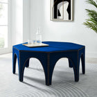 Modway - Victory Performance Velvet Ottoman - Marine-Tissu résistant aux taches durable
