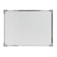 Crestline Products - Planche à effacer à sec à ossature en aluminium 36 po x 48 po-Le tableau blanc effacé à sec est idéal pour la maison, le bureau et la salle de classe pour de nombreuses activités.