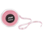 JAM Paper - Ruban de satin double face - 3/8" de large x 25 m - Rose bébé-Quantité : Rouleau vendu à l'unité