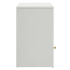 Modway - Covelo Fixation murale Table de chevet, Gris clair-Assemblée requise