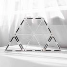 Connetix - Transparent Pack de Démarrage, Contenant 34 Pièces-Explorez de nouvelles possibilités de jeu et libérez votre imagination avec ces superbes tuiles magnétiques transparentes