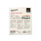 Mont Marte - Feutres acryliques Signature - Pointe large - Assortis - Lot de 24-Utilisation multi-surfaces: Convient pour la toile, le papier, la céramique, le verre, le plastique, le béton et la pierre pour une créativité intérieure et extérieure