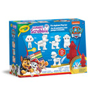 Crayola - Ensemble d’animaux Scribble Scrubbie Pat’Patrouille-COLORE, LAVE ET JOUE : Colorie et personnalise tes animaux, puis utilise la borne d'incendie et la brosse à récurer pour les laver et les colorer davantage!
