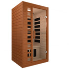 Westinghouse - Sauna infrarouge Hemlock 1 personne avec luminothérapie - 99 cm (l) x 89 cm (p) - Brun clair-Cinq panneaux chauffants infrarouges à haute performance en film de carbone