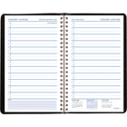 Staples - Agenda quotidien 2025 - 8 po H x 4 7/8 po L - Couleurs Assorties - Bilingue-Couleur de couverture assortie, rouge, noir ou bleu (choix de couleur non disponible)