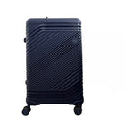 TRAVLR - Ensemble de 3 valises légères à coque rigide - Bleu-Système d'expansion à fermeture éclair pour 20 % d'espace de rangement en plus
