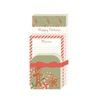 Gartner Studios - Bloc-notes - Pain d’épice - Paquet de 3-Trois blocs-notes parfaitement dimensionnés : Comprend un grand bloc (4x8) avec un joli détail de pain d'épice et le slogan "Happy Notions", un bloc moyen (4x6) avec une bordure rouge et blanche audacieuse étiquetée "Mémo", et un petit bloc (3.5x4) présentant des accents de canne en sucre et de pain d'épice dans un vert joyeux