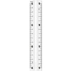 Maped 15cm Regle Incassable - translucide-Une règle ultra-pratique qui se glisse partout sans se casser
