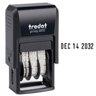 Trodat - Timbre dateur autoencreur 4810 - anglais-Timbre dateur compact autoencreur