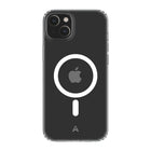 AXS - ULTRA CLEAR etui Compatible avec MagSafe teste contre les chutes pour Apple iPhone 14 Plus, Transparent-Protection anti-UV pour afficher clairement le design original de votre cellulaire