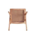 Manhattan Comfort - Fauteuil de salle à manger Hamlet 19,67 po style industriel chic - Nature-Garantie limitée du fabricant de 30 jours
