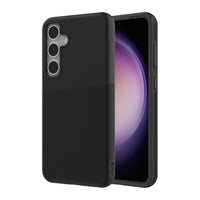 AXS - PROTech Plus étui mince anti-choc avec double couche pour Samsung Galaxy S24+ - Noir-Résistant aux chutes jusqu’a 10 pieds