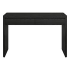 Hudson&Canal - Bureau Ashcroft 48'' - Grain noir-Fabriqué à partir de matériaux MDF robustes avec une finition grainée noire artisanale
