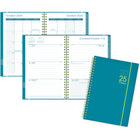 Mead - Agenda hebdomadaire/mensuel Colour Pop ! 2025 - 8-1/2 po H x 5 1/2 po l - Bleu Pacifique - Bilingue-Format des pages : 8 1/2 po H x 5 1/2 po l