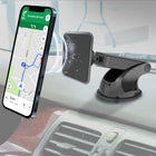 Mighty Mount - Simpl Touch 2.0 - Support magnétique pour tableau de bord et pare-brise à 360°-Vues réglables : le support de tableau de bord Simpl Touch permet des positions d'inclinaison et de rotation pour vous offrir une vue parfaite pour votre téléphone
