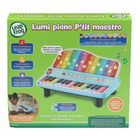 LeapFrog - Lumi piano P'tit maestro - Français-Ce jouet musical est idéal pour aider les tout-petits à développer leur goût pour la musique; c'est un cadeau unisexe passionnant pour les fêtes, les anniversaires, les récompenses scolaires ou tout simplement pour le plaisir