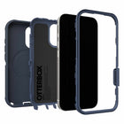 OtterBox - Étui Defender Pro MagSafe avec Contrôle de la Caméra pour iPhone 17 - Bleu Riverside-DROP+ | 7 fois plus de chutes que la norme militaire (MIL-STD-810G 516.6)