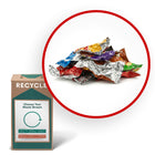 TerraCycle® ® Boîte Zéro Déchet pour emballages de bonbons ou de collations, 10 po x 10 po x 18 po, petite-Utilisez cette boîte pour tout emballage de bonbons ou de collations
